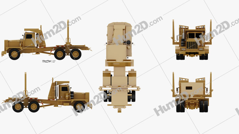 Pacific P-16 Log Truck 1978 clipart