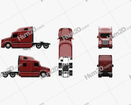 Peterbilt 579 Cabine dorminhoca Caminhão trator 2021 clipart