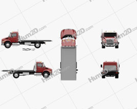 Peterbilt 537 Tow Truck 2021 clipart