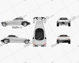 Plymouth Prowler 1999 car clipart