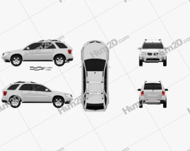 Pontiac Torrent 2006 car clipart