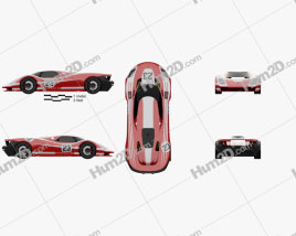 Porsche 917 Living Legend 2013 car clipart