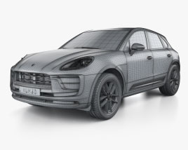 Porsche Macan 2024 car clipart