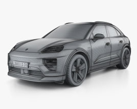 Porsche Macan 4 2024 car clipart