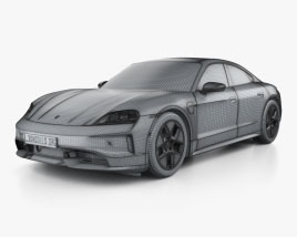 Porsche Taycan 2024 car clipart