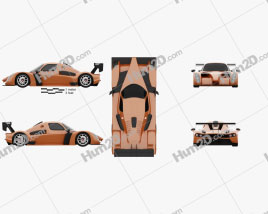 Radical RXC 2013 car clipart