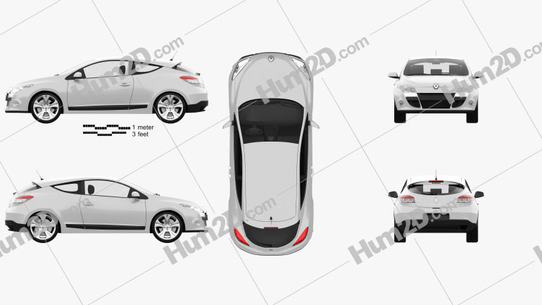 Renault Megane Coupe 2011 PNG Clipart