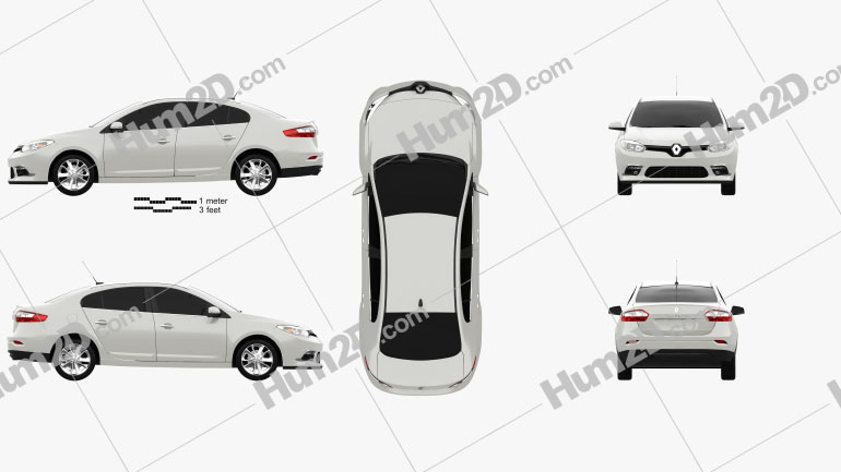 Renault Fluence 2012 PNG Clipart
