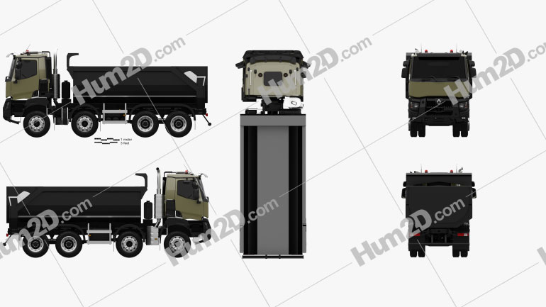 Renault K 430 Caminhão Basculante 2013 clipart