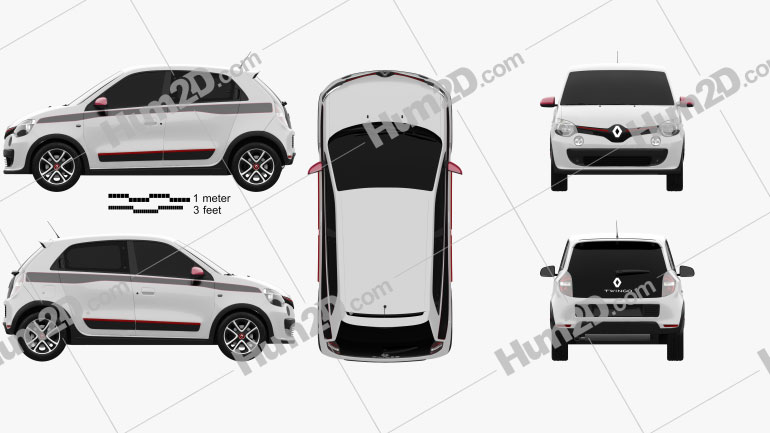 Renault Twingo 2014 PNG Clipart