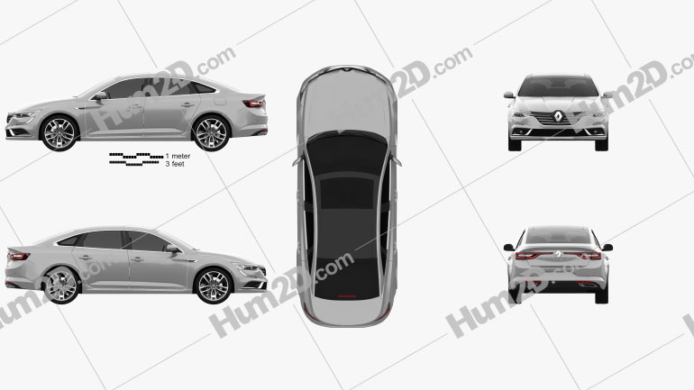 Renault Talisman 2016 Blueprint