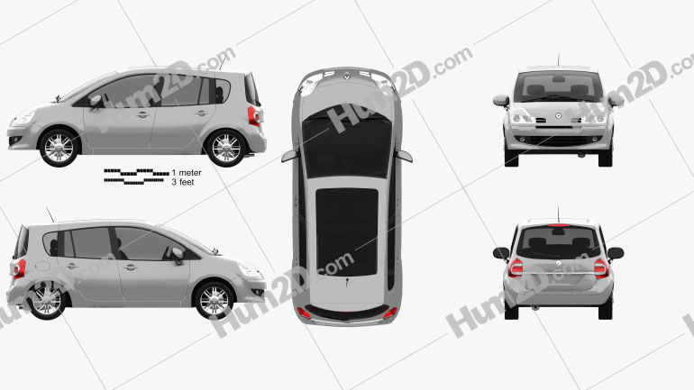 Renault Grand Modus 2008 PNG Clipart