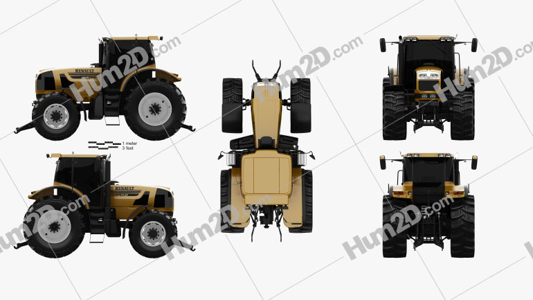 Renault Atles 936 RZ 2007 PNG Clipart