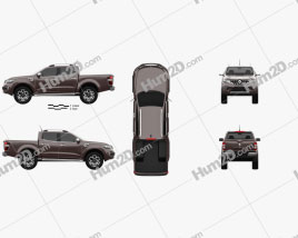 Renault Alaskan 2016 car clipart