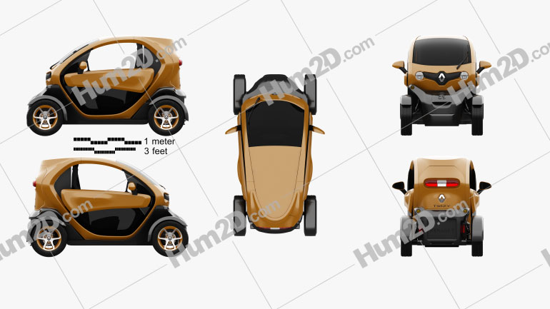 Renault Twizy ZE Cargo 2013 PNG Clipart