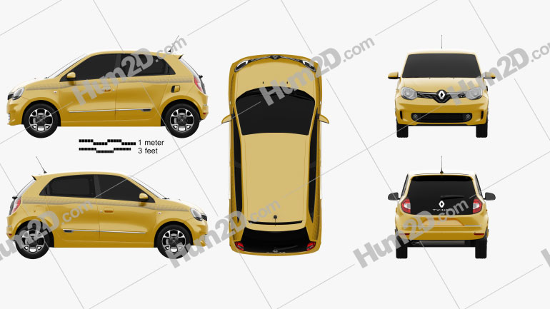 Renault Twingo 2021 PNG Clipart