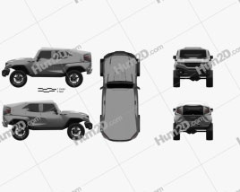 Rezvani Motors Tank 2017 car clipart