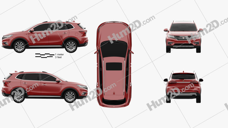 Roewe RX5 2015 PNG Clipart