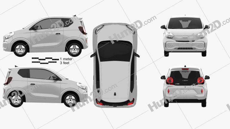 Roewe Clever 2020 car clipart