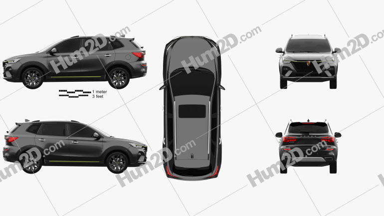 Roewe RX5 Plus 2020 PNG Clipart