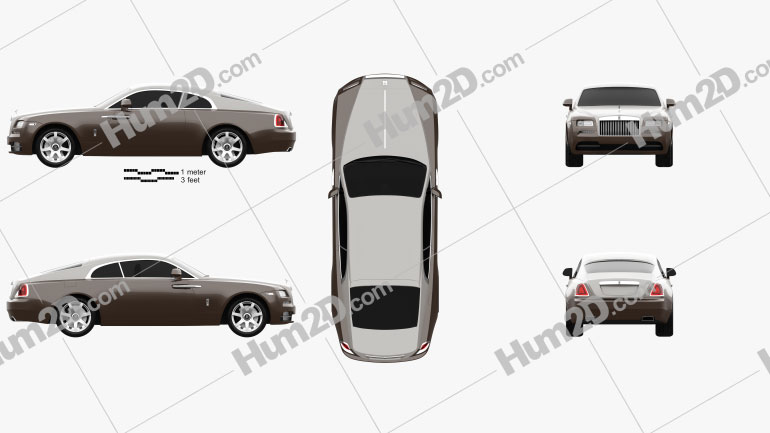 Rolls-Royce Wraith 2014 PNG Clipart
