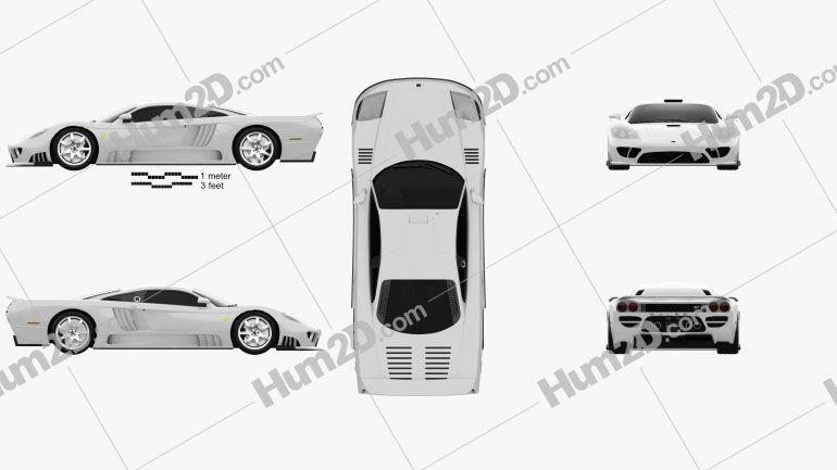 Saleen S7 Twin Turbo 2009 PNG Clipart