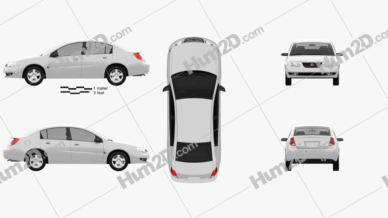 Saturn Ion 2004 PNG Clipart