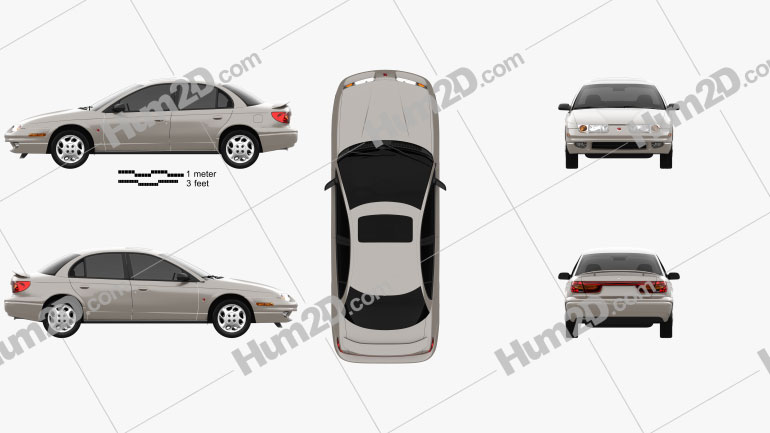 Saturn S-series SL 2002 PNG Clipart