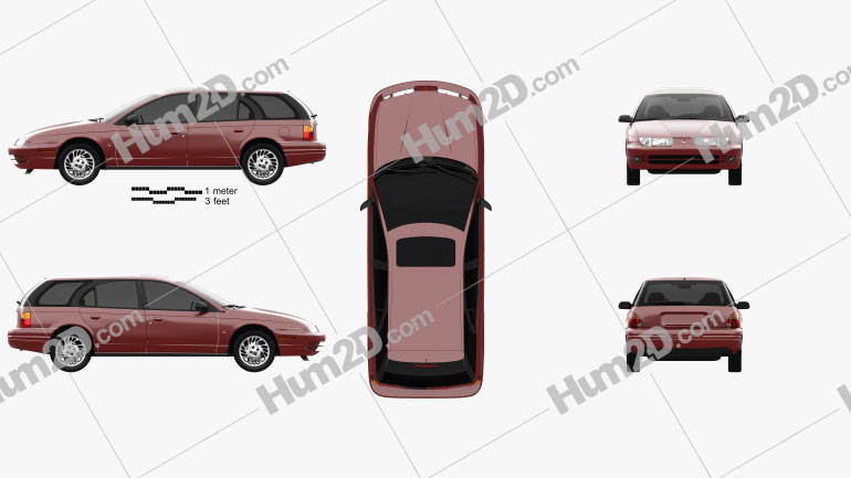 Saturn S-series SW 2002 PNG Clipart