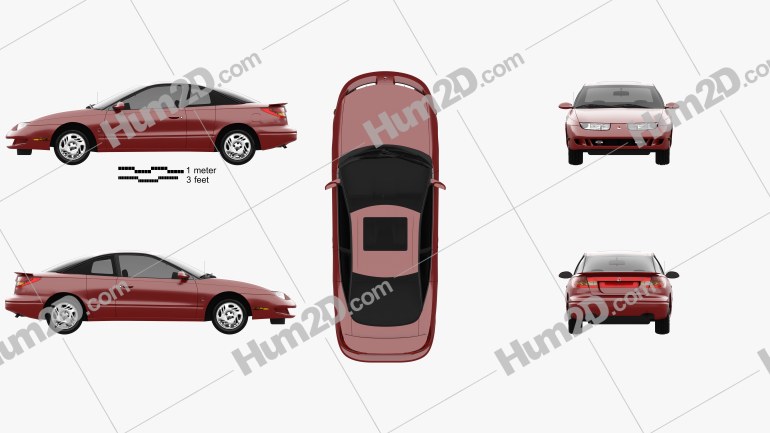 Saturn S-series SC 2000 PNG Clipart