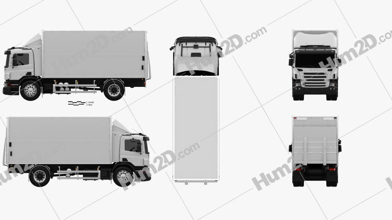 Scania P Box 2011 PNG Clipart