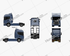 Scania G Tractor Truck 2016 clipart