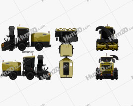 Schmidt Supra 5002 Snow Cutter Blower 2018 clipart