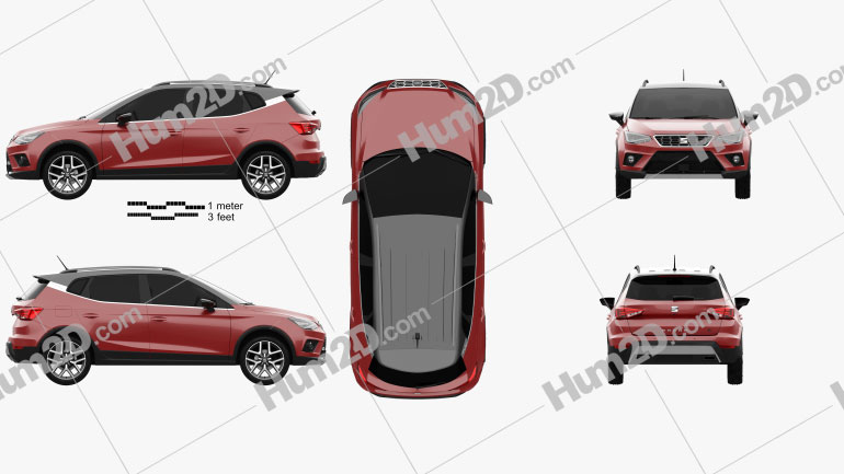 Seat Arona FR 2017 PNG Clipart