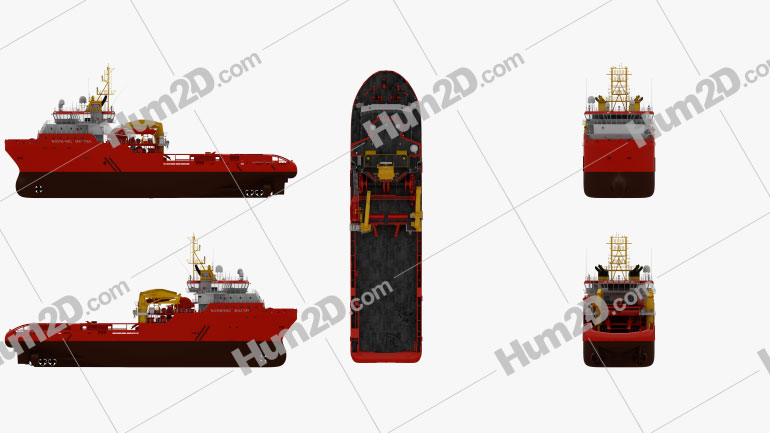 Anchor handling tug supply vessel PNG Clipart