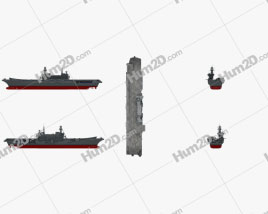Cavour aircraft carrier Ship clipart