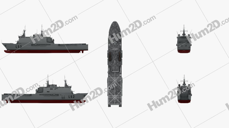 Galicia-class landing platform dock Ship clipart