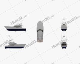 Hatteras GT65 Carolina Ship clipart