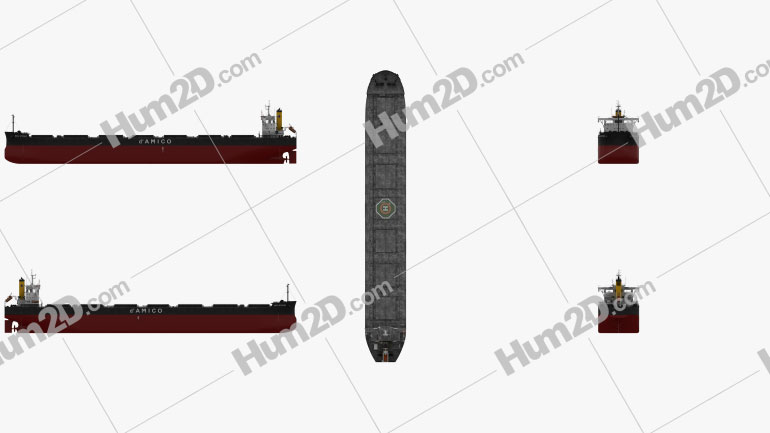 Kamsarmax Bulk Carrier Ship clipart