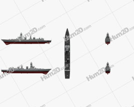 Kolkata-class Zerstörer Schiffe clipart