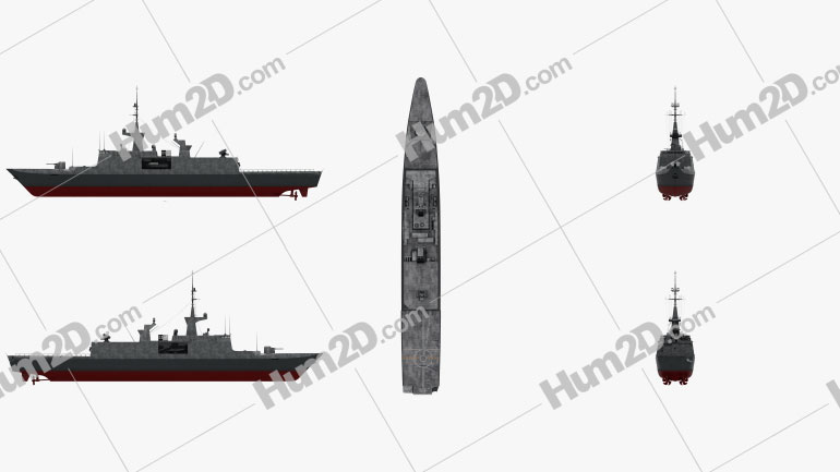 La Fayette class frigate Schiffe clipart