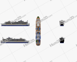 Oasis of the Seas Schiffe clipart