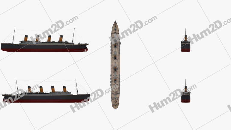 RMS Titanic Navio clipart