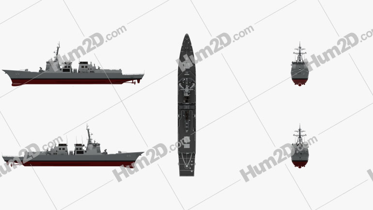 Sejong the Great-class destroyer Blueprint