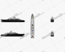 Serene yacht Navio clipart
