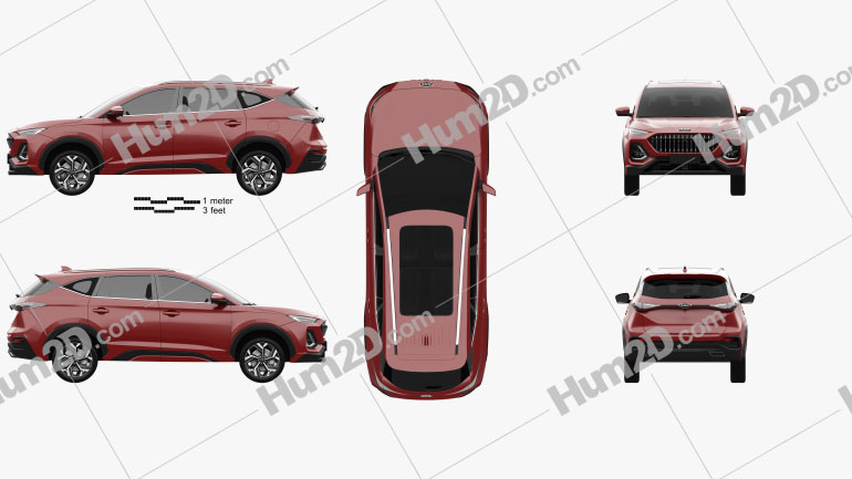 SiHao X8 2020 car clipart