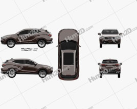 Soueast DX7 XingYue 2020 car clipart