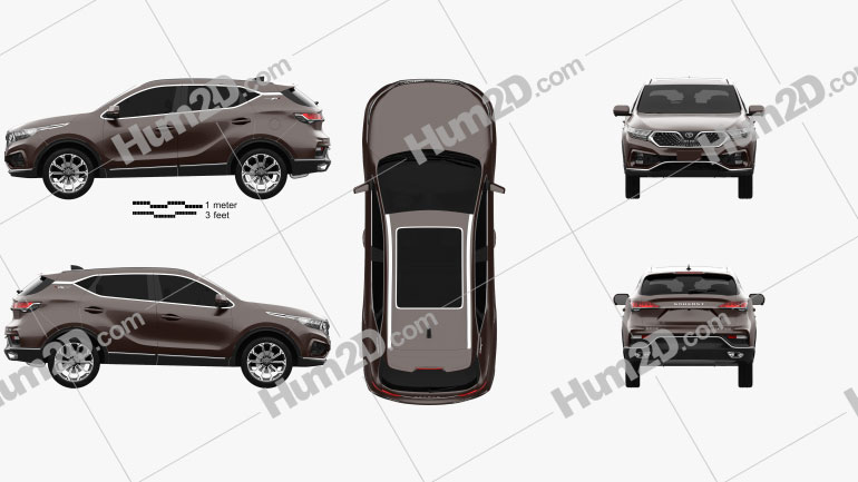 Soueast DX7 XingYue 2020 car clipart