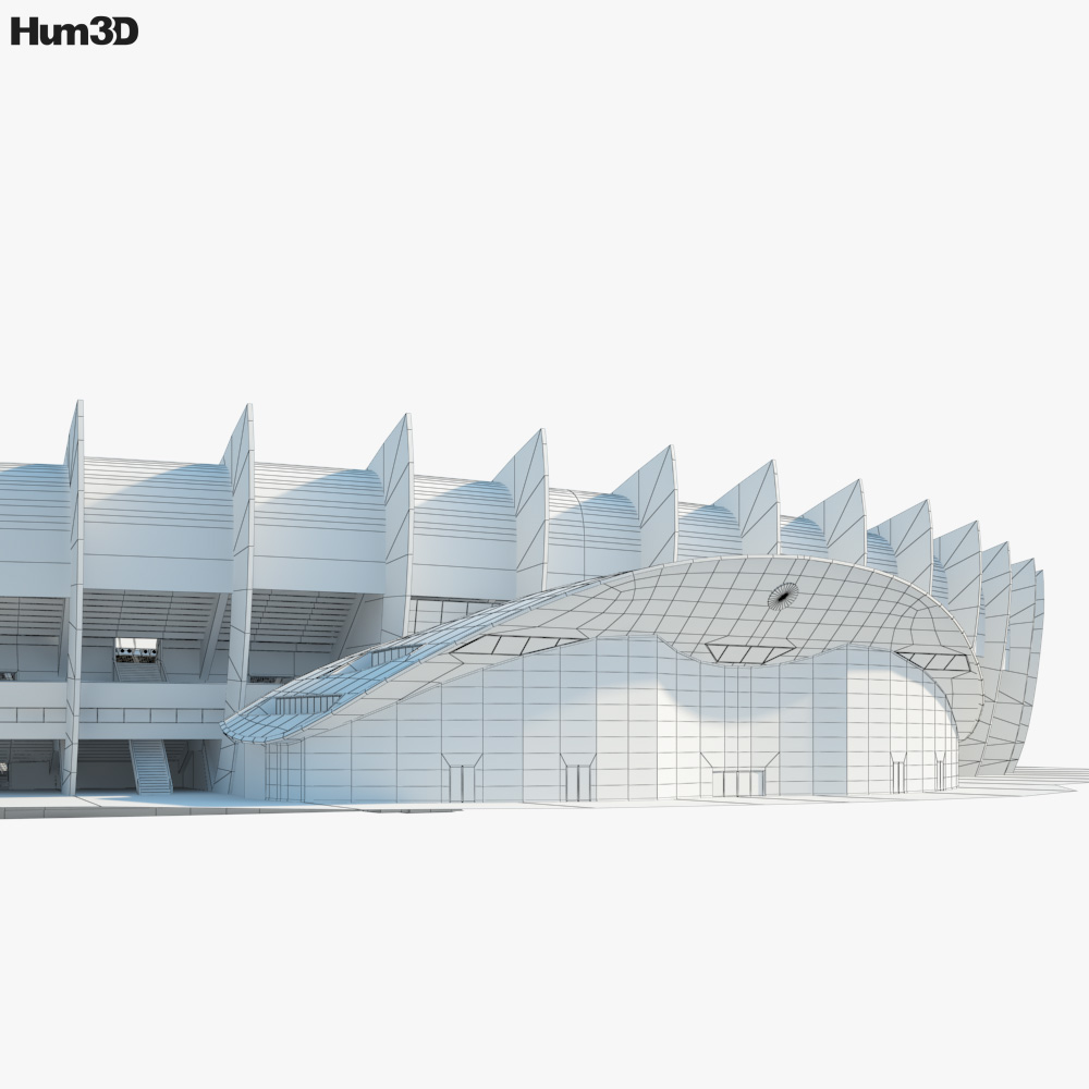 Parc des Princes 3D model