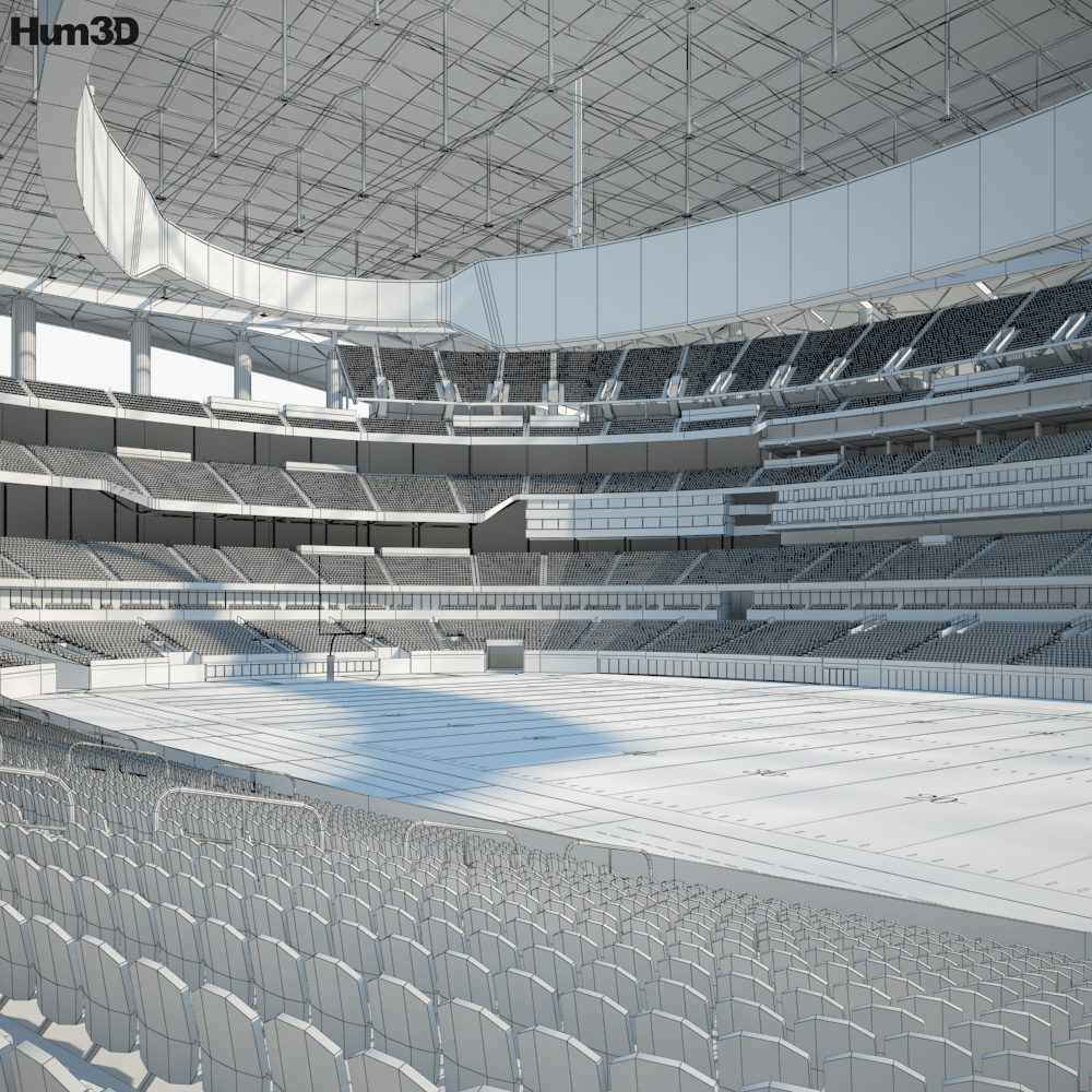 SoFi Stadium 3D model